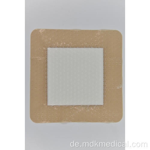 Weiches silikonabsorbierendes Schaumstoff-Verband 10x10cm für Wundpflege